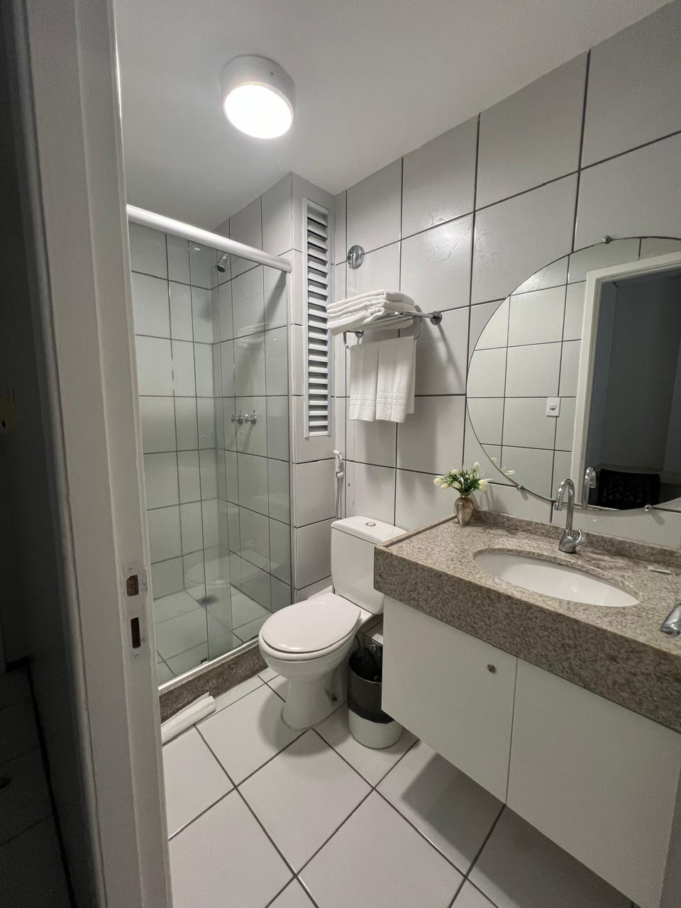 Banheiro da acomodação — Gran Lençóis Flat